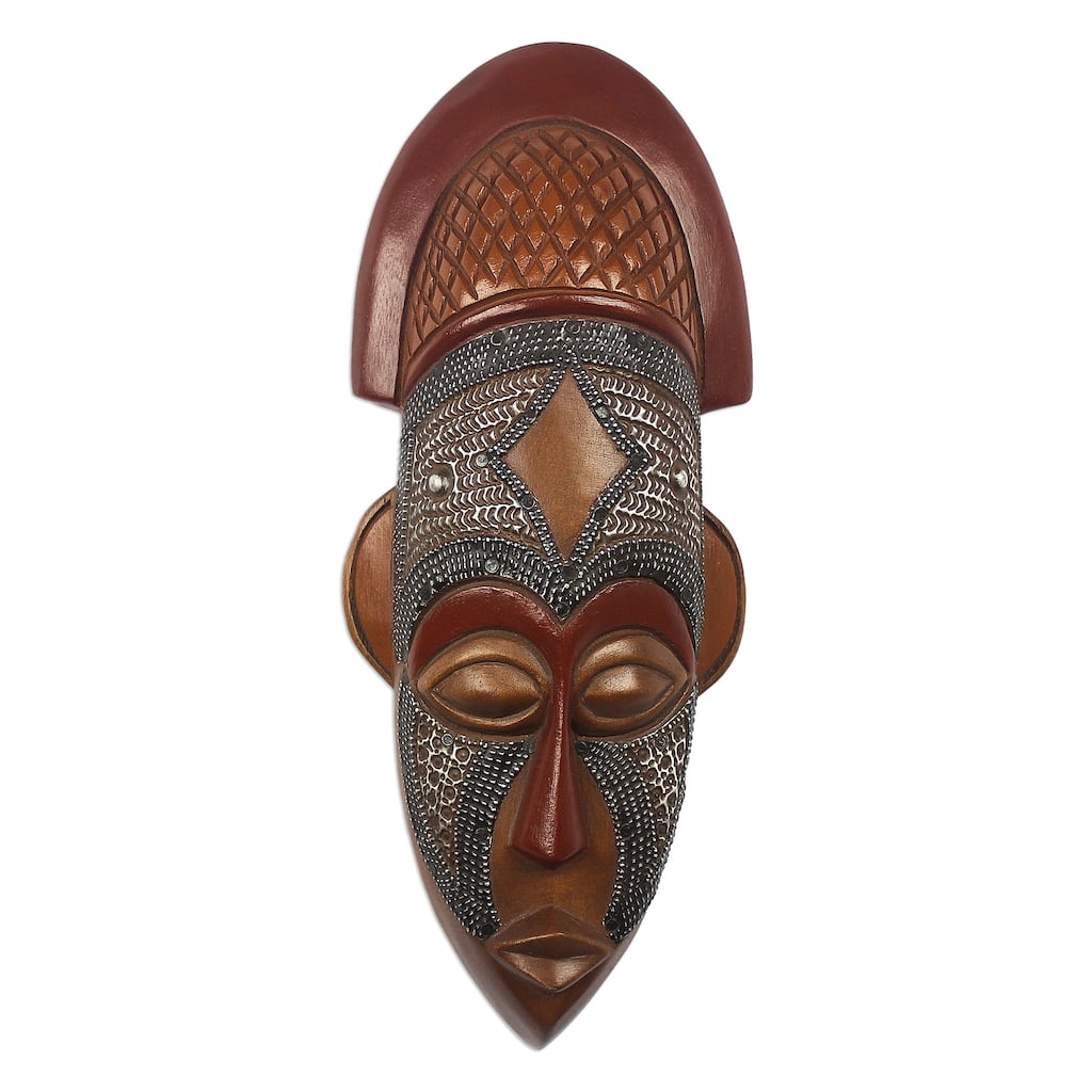 Novica Handmade My Protector African Wood Mask