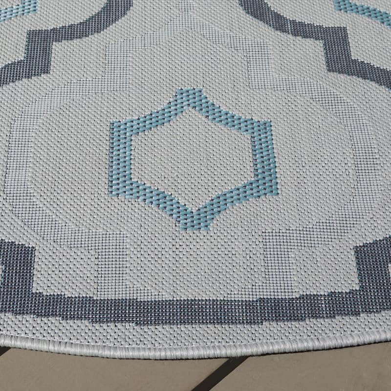 SAFAVIEH Courtyard Oyvor Indoor/ Outdoor Waterproof Patio Backyard Rug