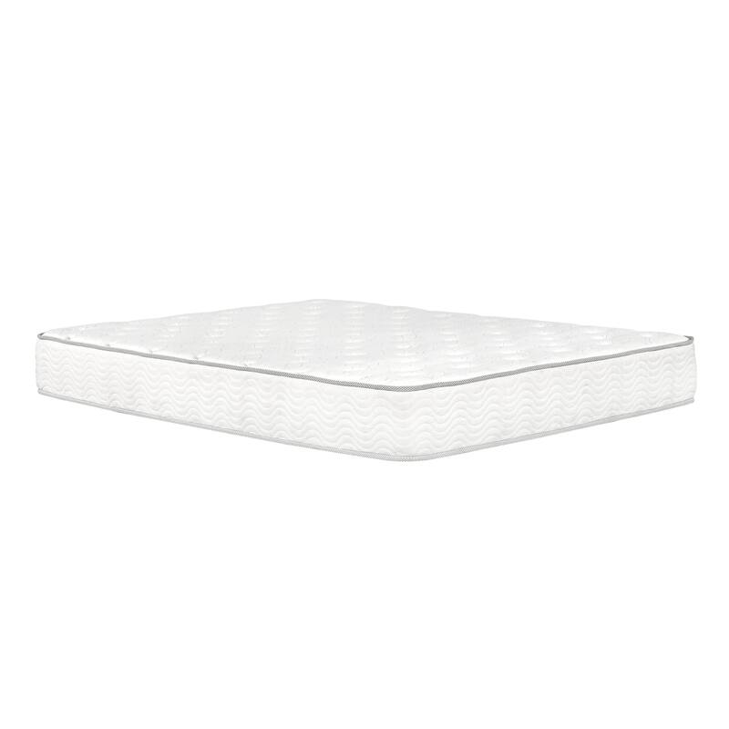 9 in. Medium Soft Pocket Spring Bed Foam Mattress in a Box, White
