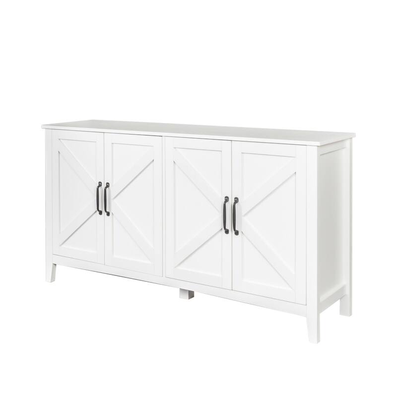 Sideboard Cabinet with Ample Storage for Bedroom, Office, and Living Room Organization