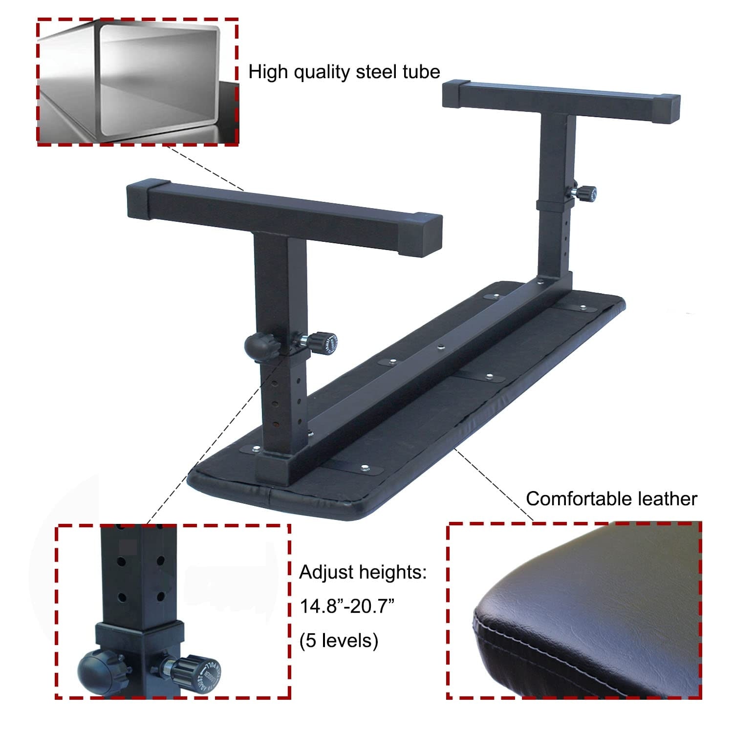 Flat Weight Bench Home Dumbbell Stool Home Fitness Strength Training Bench Comfortable Design - Medium