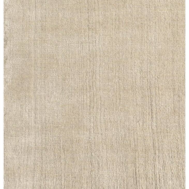 Sand Solid Speckled Wool Handmade Modern Minimal Area Rug - 9' x 12'