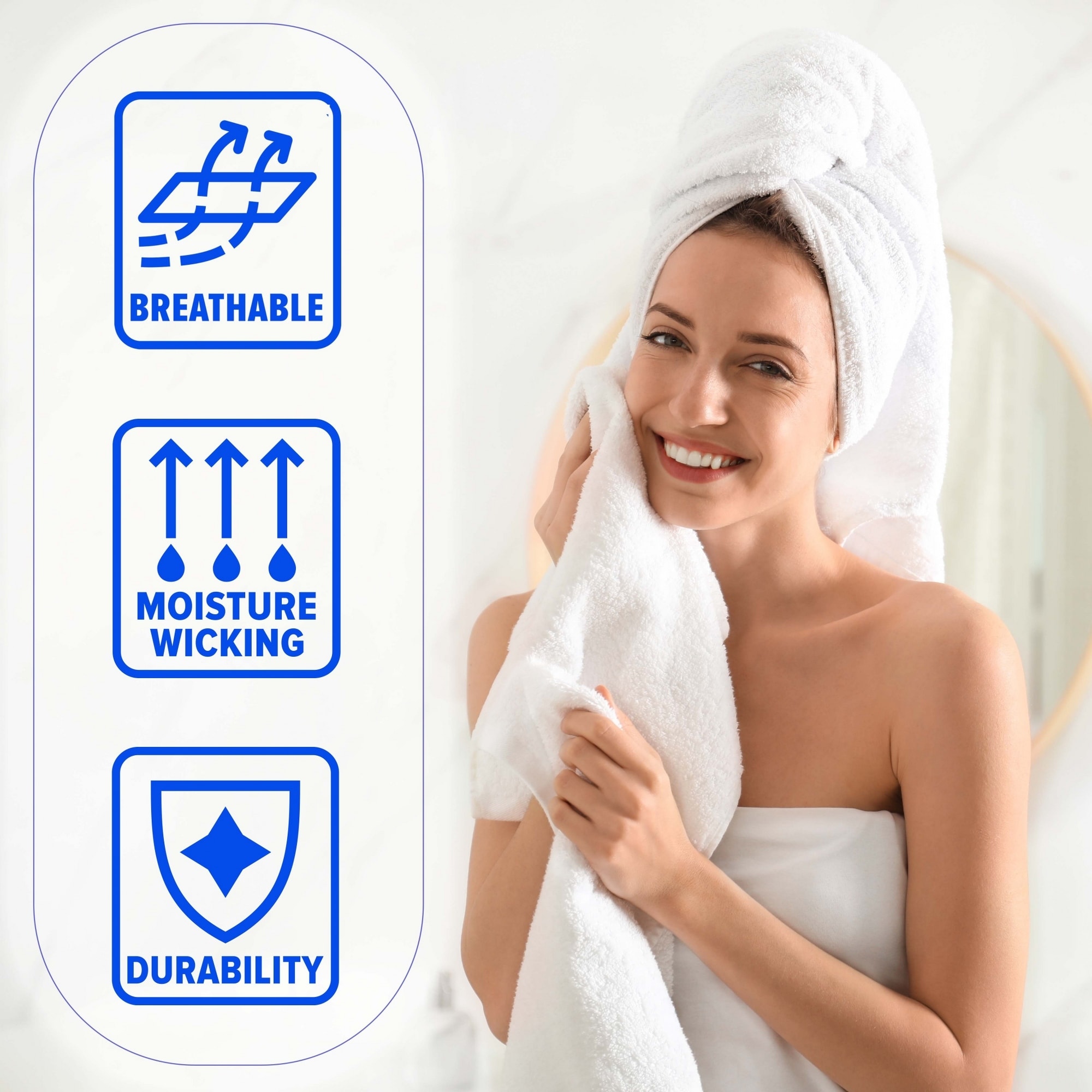 10 piece towel set top