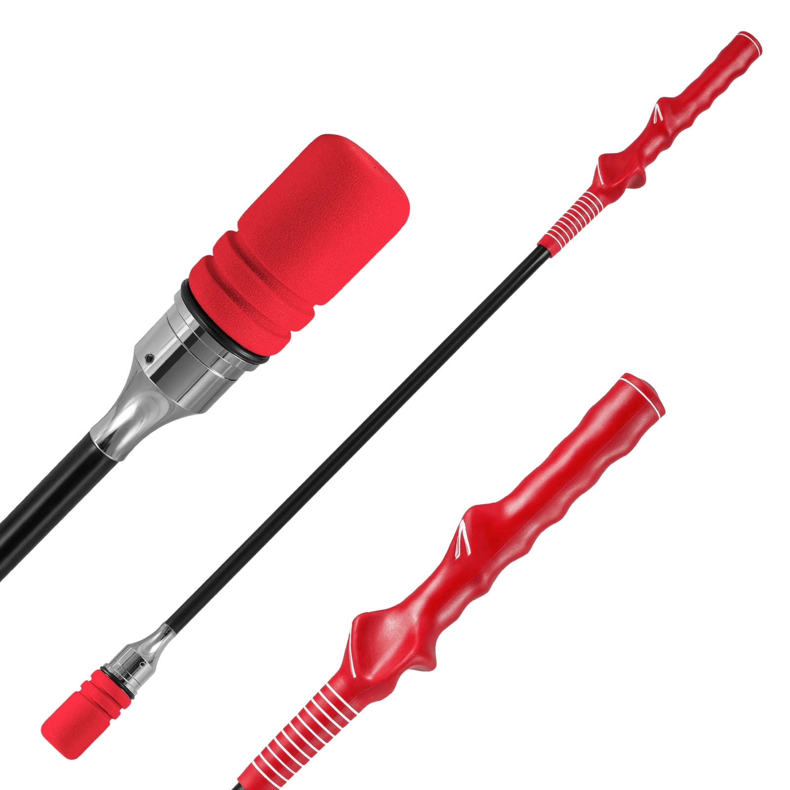 Gymax Golf Swing Trainer Click Stick Swing Training Aid for Speed