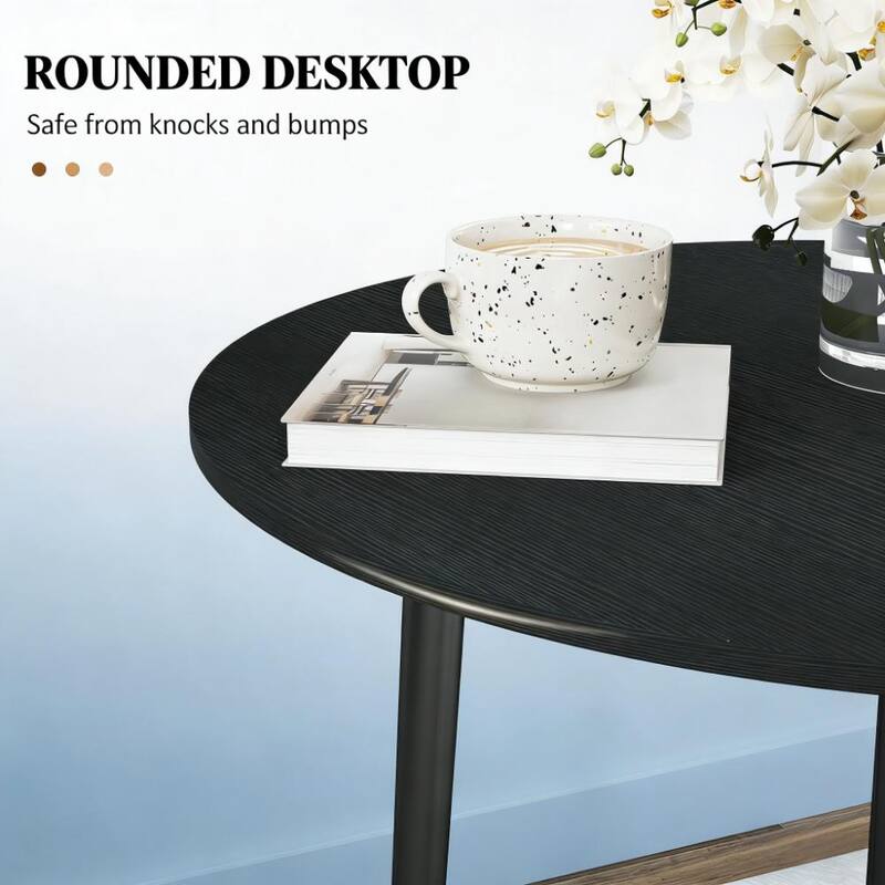 Folding Dining Table with Drop Leaves, Kitchen Table with Wood Legs, Work Table Coffee Table