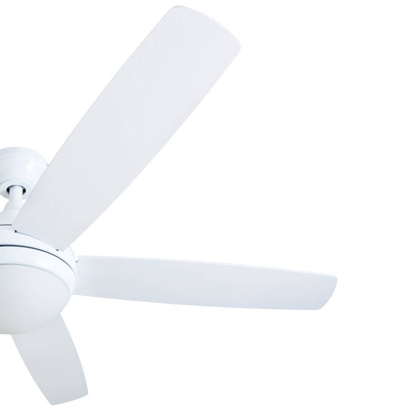 Copper Grove Mills 52-inch Modern White LED Ceiling Fan with Remote