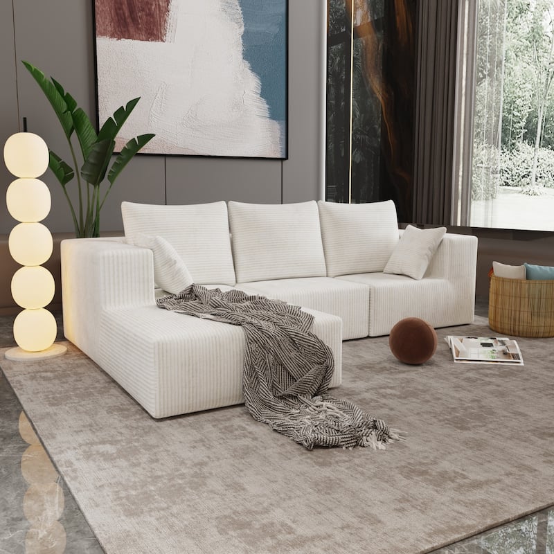 Corner Combination Sectional Sofa with Multiple Combinations Available