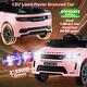 preview thumbnail 16 of 28, Gymax 12V Kids Ride On Car Licensed Land Rover Electric Vehicle w/