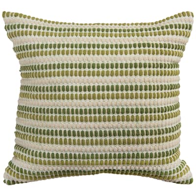 Rizzy Home Striped Textured Throw Pillow