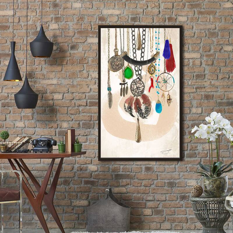 "Charmed Im Sure" by Jodi Print on Floating Canvas