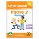preview thumbnail 1 of 3, Phase 2 Letter Sounds Educational Learning Workbook - White