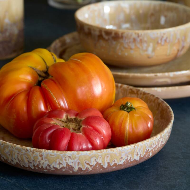 LEMIEUX ET CIE Hanami 4-Piece Stoneware Pasta Bowl Set