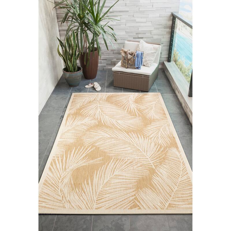 Liora Manne Carmel Fronds Indoor/Outdoor Rug