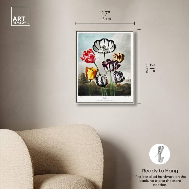 Tulips 1807 Canvas by Art Remedy