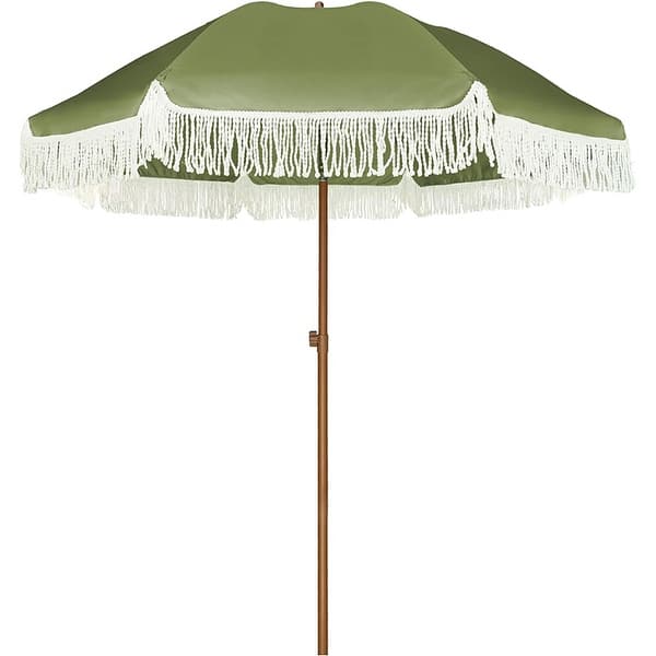 7 ft patio umbrella green 7ft Patio Umbrella with Outdoor Umbrella,Green - Bed Bath & Beyond