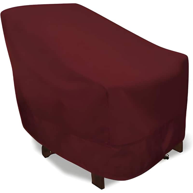 Eevelle Patio Adirondack Chair Cover Marinex Marine Grade Fabric - 35" x 35" x 36" - Burgundy