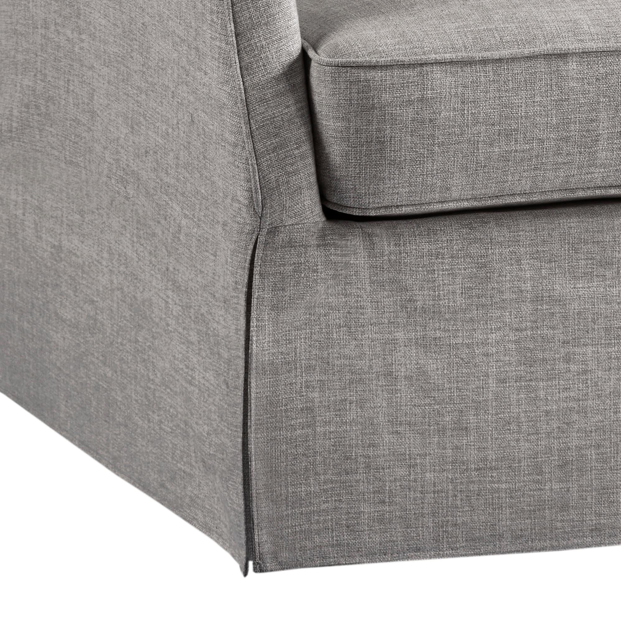 Martha Stewart London Skirted 360 degree Swivel Chair On Sale