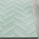 preview thumbnail 12 of 46, Hand-Woven Ann Tone-on-Tone Zig-Zag Wool Rug