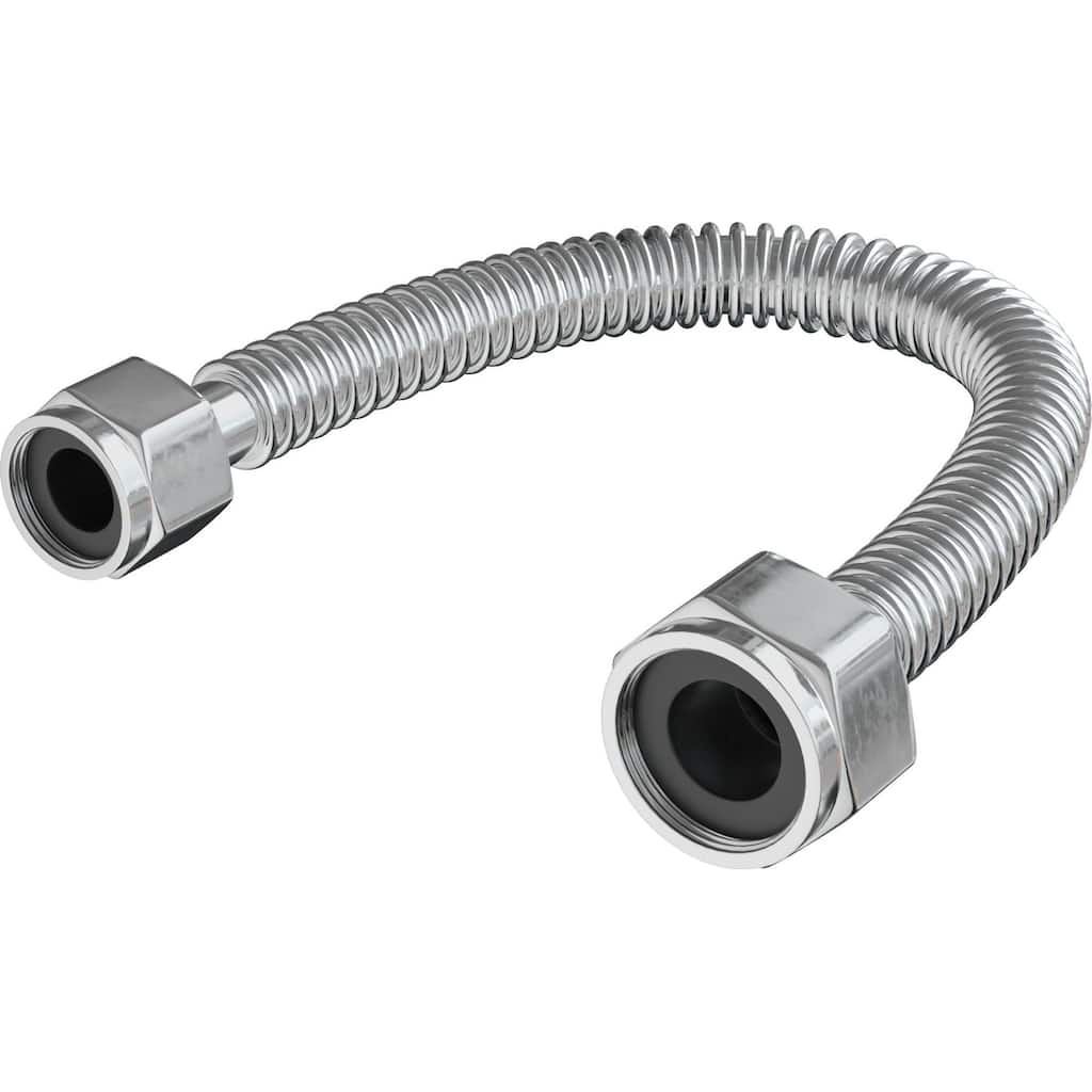 PROFLO 1" x 3/4" FIP 24" Stainless Steel COR Water Heater Connector
