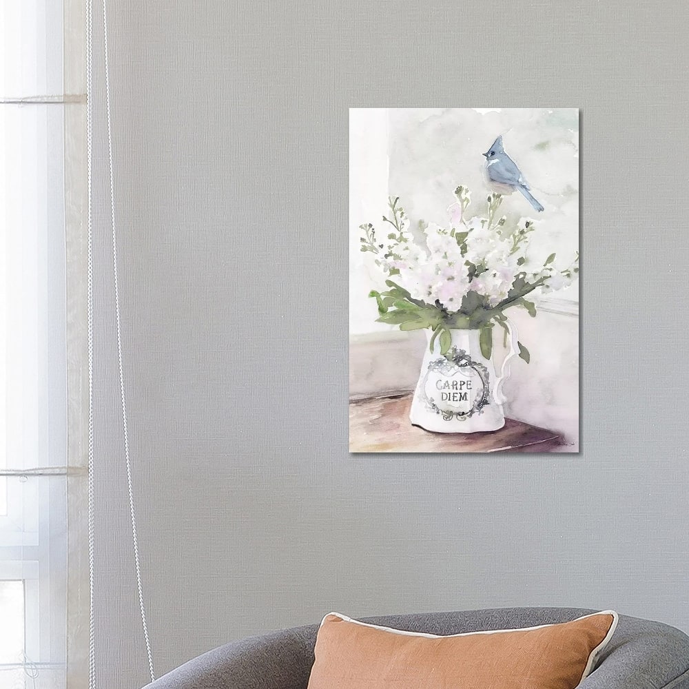 iCanvas "Parisian Pot III" by Stellar Design Studio Canvas Print