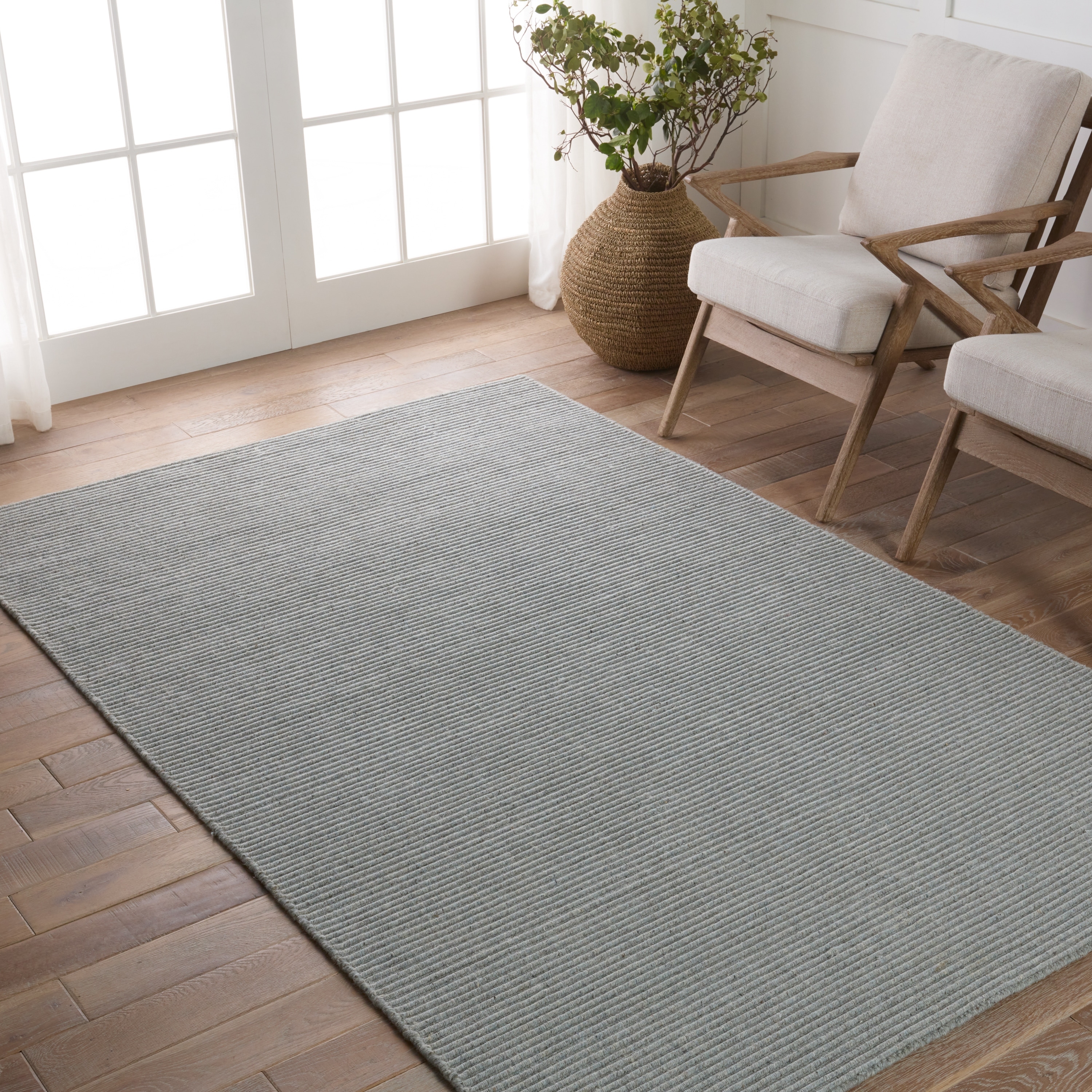 Keanu Handmade Solid Area Rug