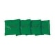 preview thumbnail 1 of 1, North Texas Mean Green Green Cornhole Bags All-Weather Resin Filled