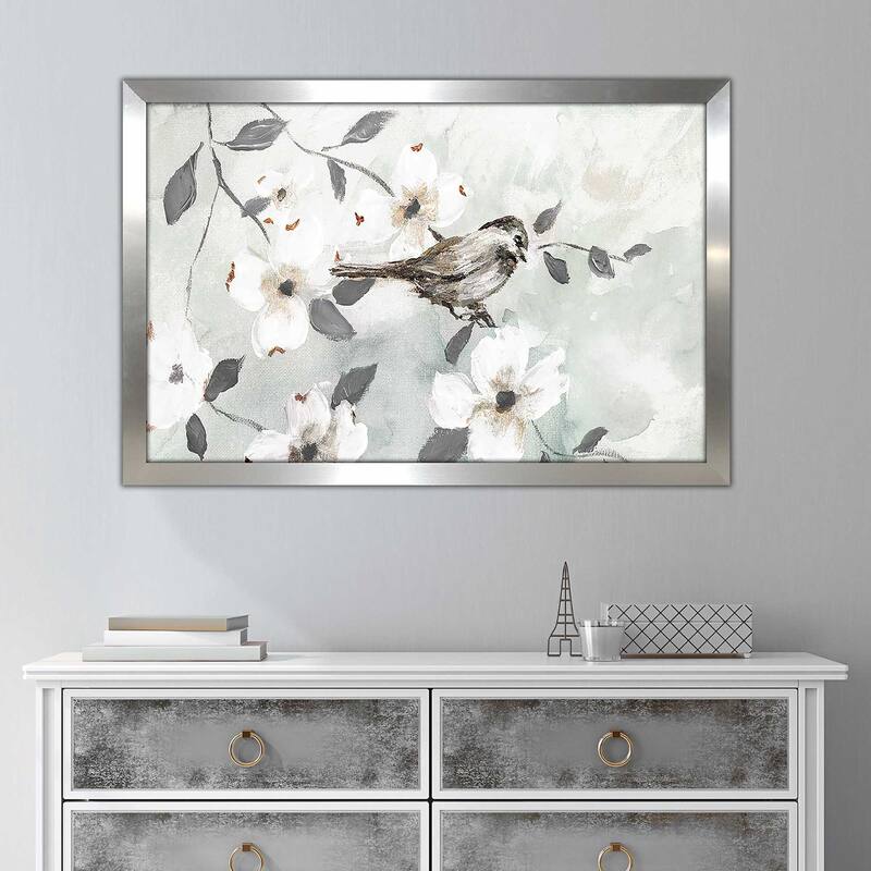 "Spring Solo Serenade II (Horizontal)" by Nan Print on Acrylic