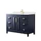Option Dark Blue / Giotto Quartz Top / Brushed Gold