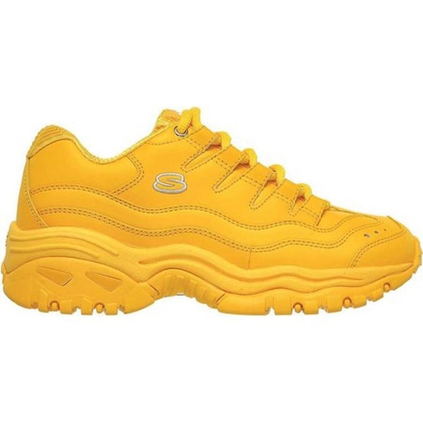 skechers yellow shoes