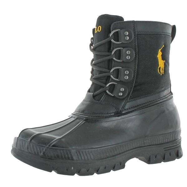 Shop Polo Ralph Lauren Mens Crestwick Lace Up Boot Waterproof Duck