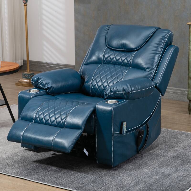 Upgraded Flagship Dual Motor Independent Control Oversized 180° Lay Flat Power Lift Recliner Chair