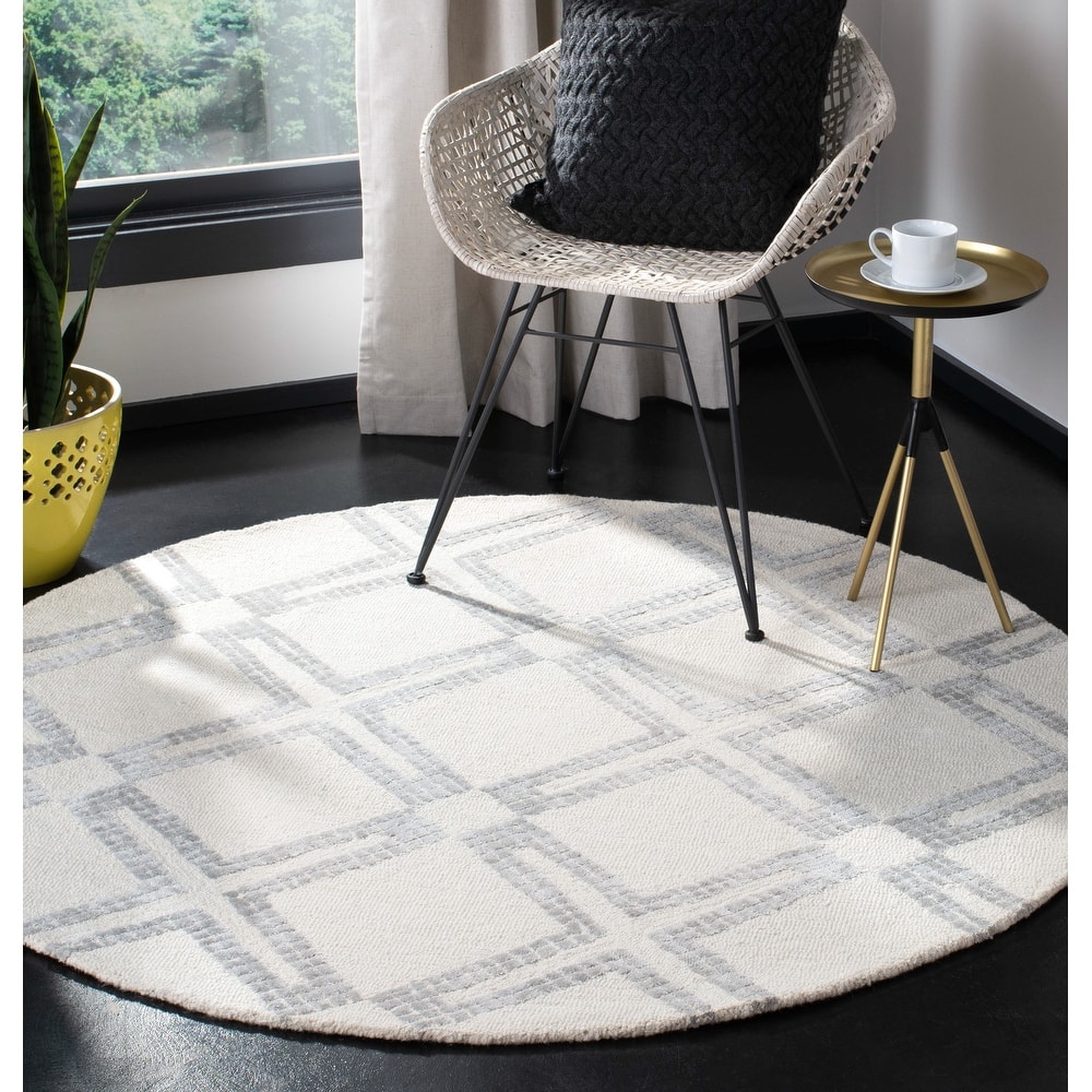 SAFAVIEH Handmade Bellagio Jaryn Modern Oriental Wool Rug