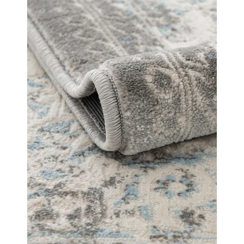 Contemporary Franbu Collection Area Rug - 5' Round