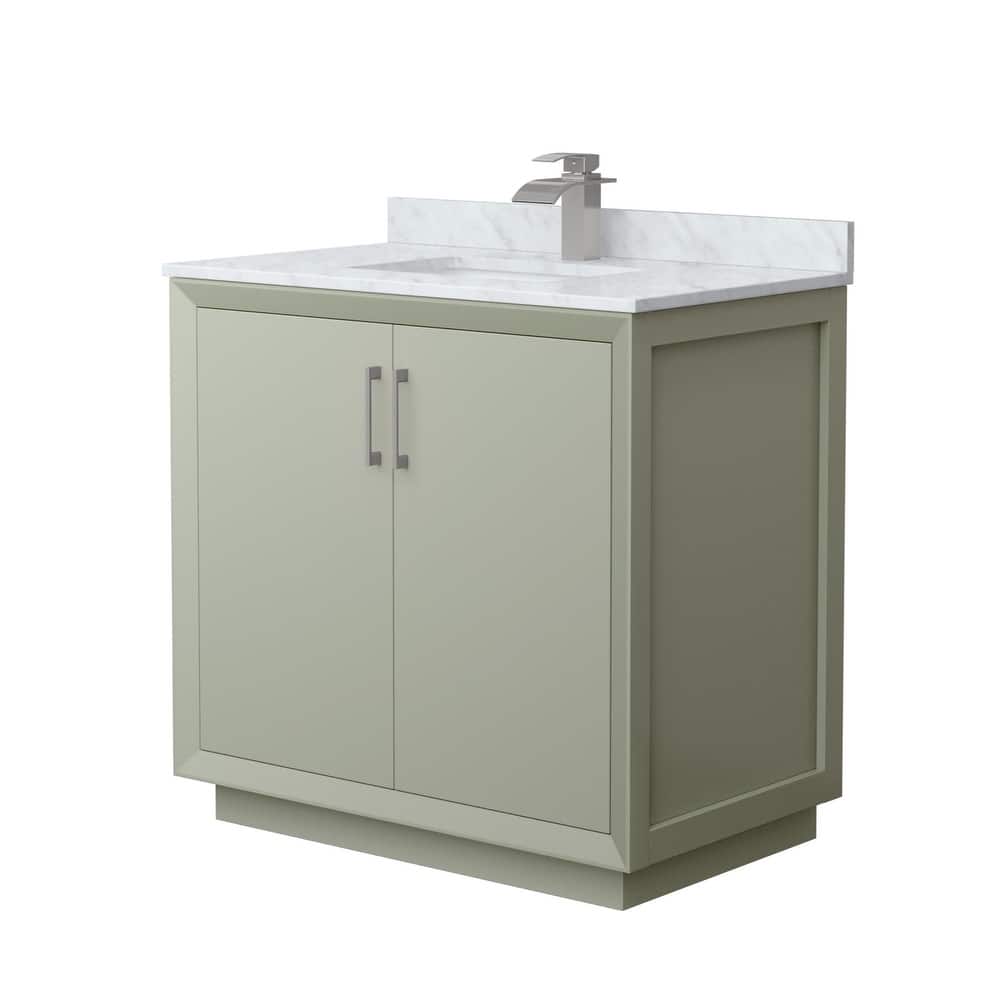 Wyndham Collection WCF414136S-NAT-UNSMXX Strada 36" Free Standing