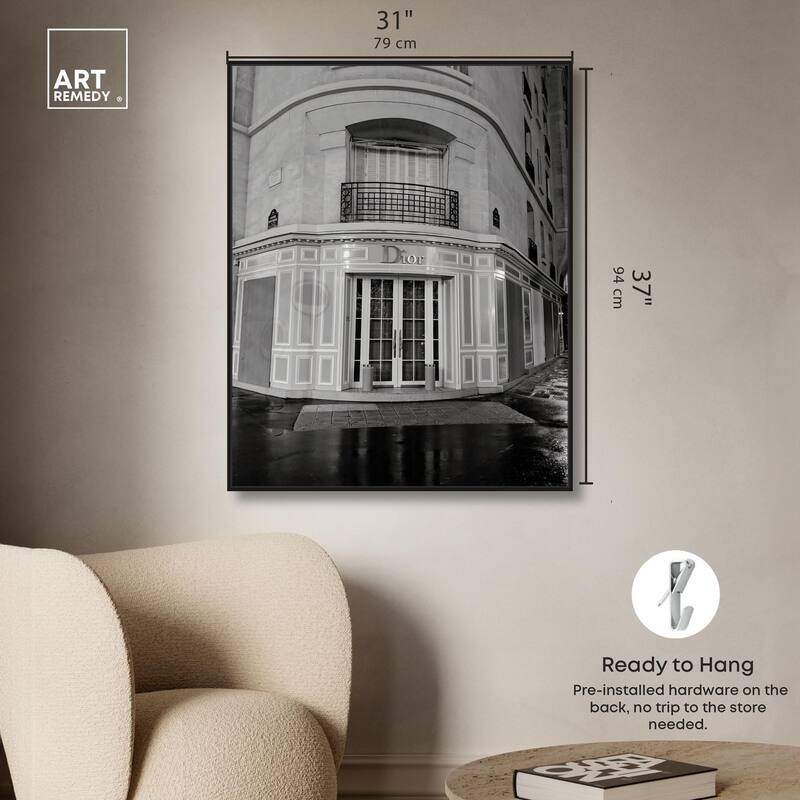 Couture Corner Canvas by Art Remedy