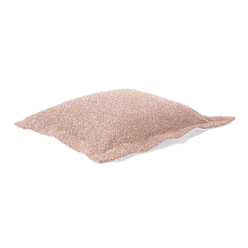 Allan Andrews Indoor/Outdoor Puff Ottoman Cushion & Cover Only, Alicante Collection - Blush