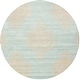 preview thumbnail 8 of 11, SAFAVIEH Handmade Soho Blue and Beige New Zealand Wool Rug 6' Round - Blue/Beige - Round