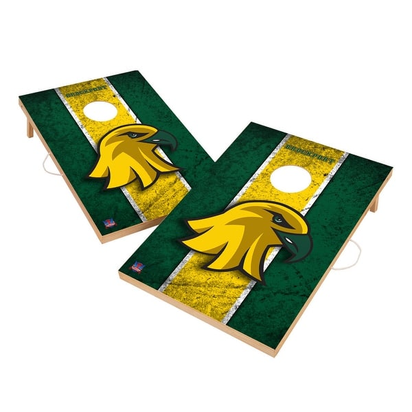 slide 2 of 5, Vintage Brockport SUNY Golden Eagles Regulation 2x4 Cornhole Set