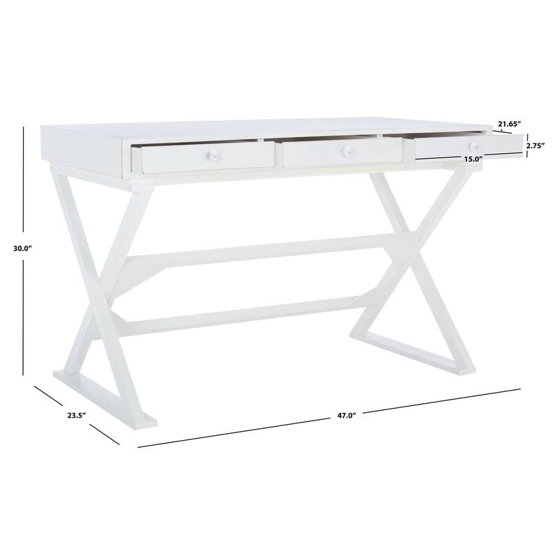 SAFAVIEH Leone Weathered Desk