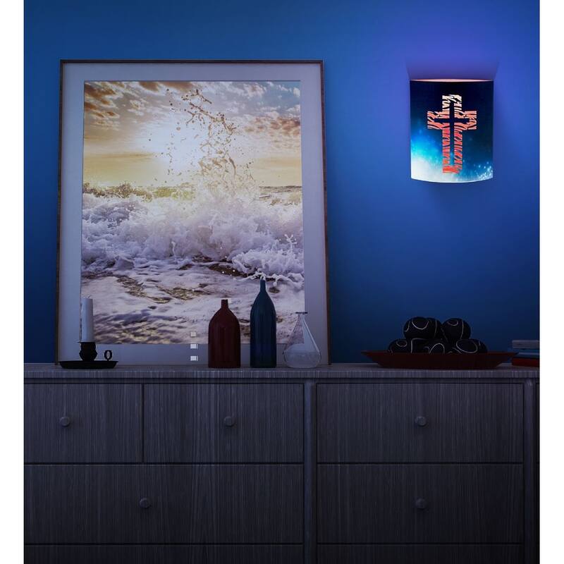 CoTa Global LED Lantern Cross - 5.1 inch x 6.3 inch - Multicolor