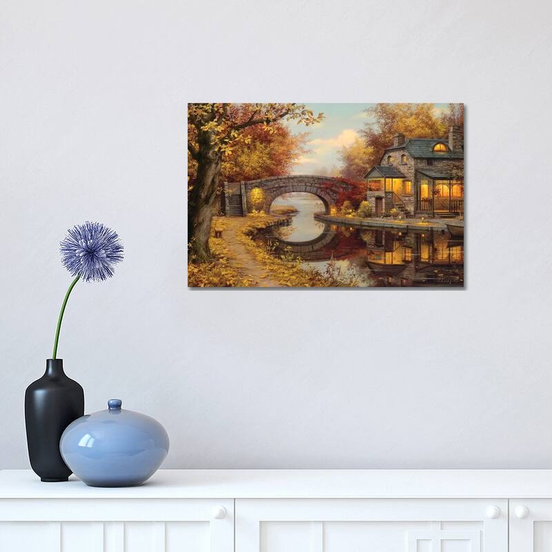 iCanvas "Tranquility" by Evgeny Lushpin Canvas Print - 12x18x1.5