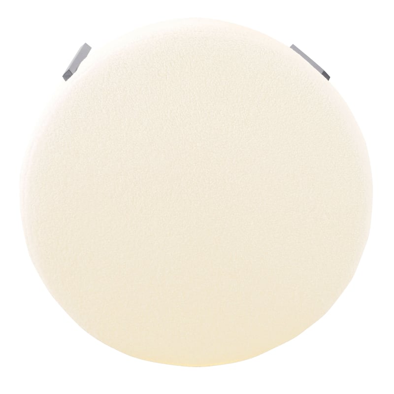 HomePop Modern Round Ottoman