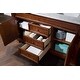preview thumbnail 25 of 32, James Martin Vanities Brookfield 60" Double Vanity, Warm Cherry