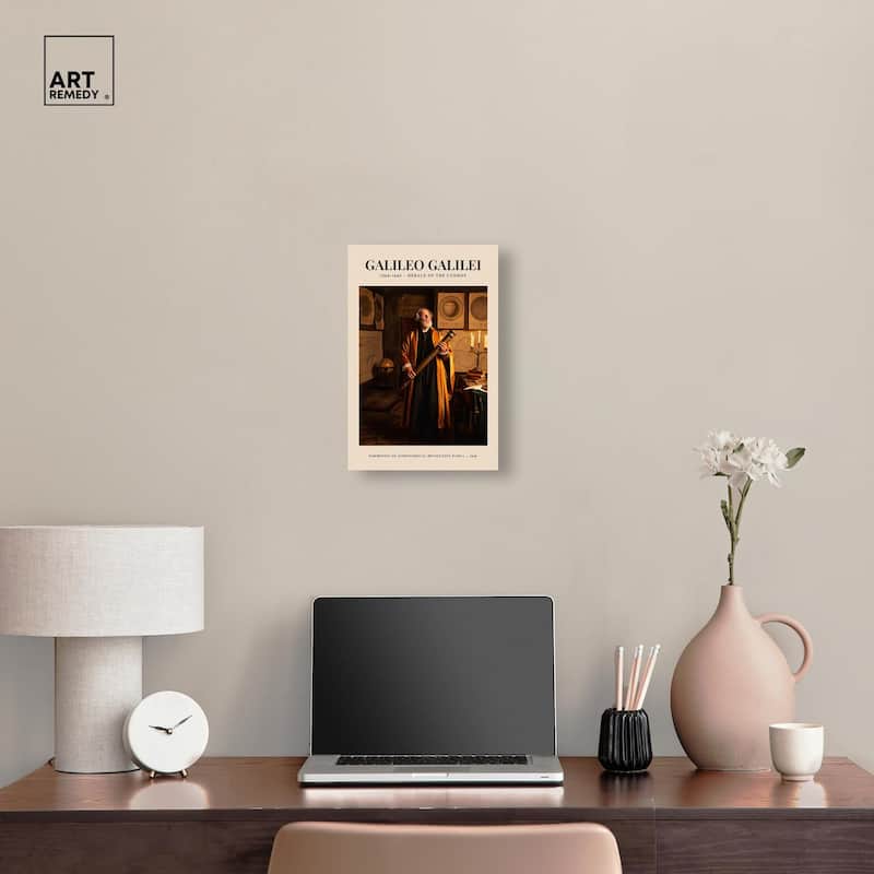 Herald of the Cosmos Art Canvas by Art Remedy, Gallery Wrapped
