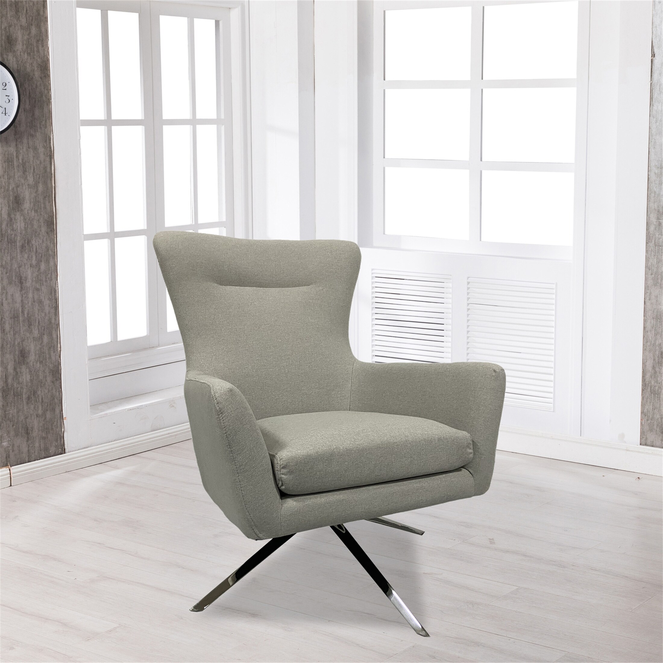 Lounge Chair Hot Sale High Quality Modern Comfortable Swivel Off White
