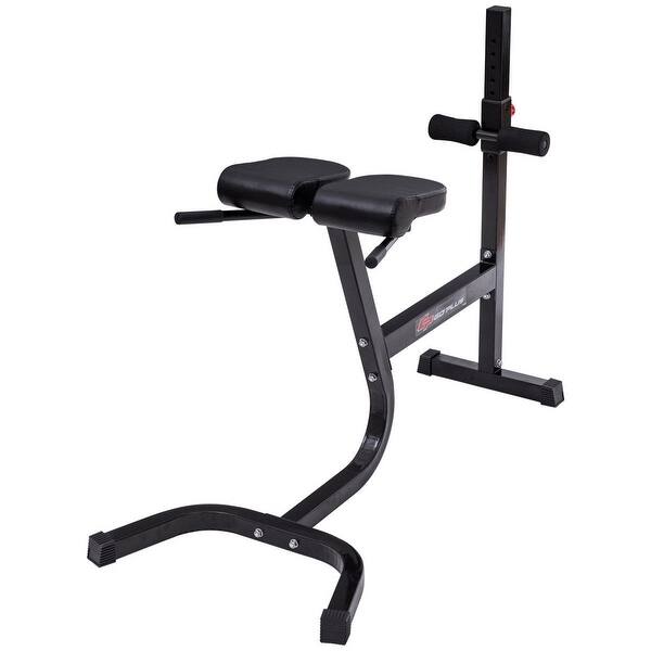 Shop Goplus Roman Chair Hyperextension Bench Back Abdominal