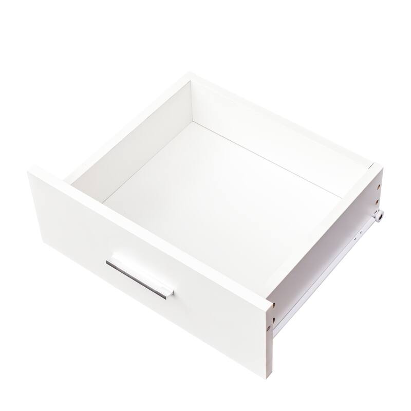 Salon Station, Barber Stations with 2-Tier Storage Shelf with Door, Hair Styling Storage Cabinet with 2 Drawer