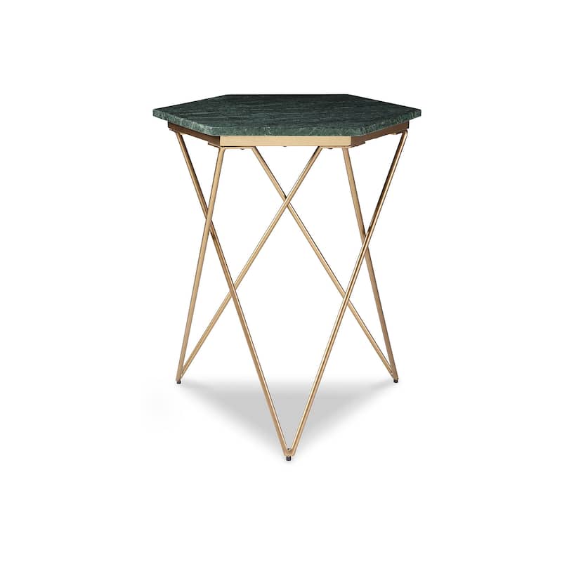 Signature Design by Ashley Engelton Green Accent Table - 21"W x 18"D x 24"H