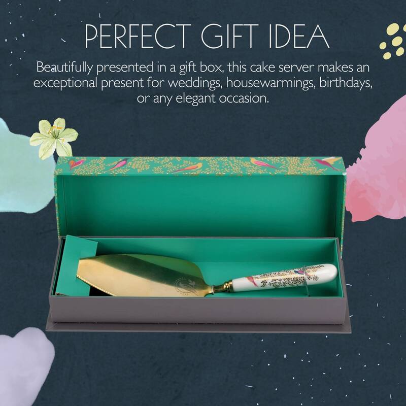 Portmeirion Sara Miller Chelsea Cake Server - 10 in