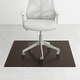 preview thumbnail 10 of 13, Jani Eco Bamboo Roll-up Rectangular Chair Mat - Durable,Eco-Friendly Chair Mat Espresso